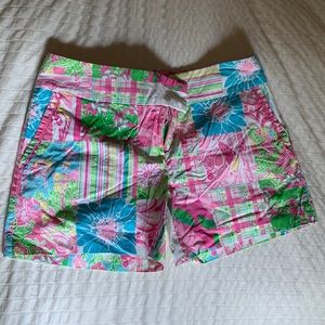 Lilly Pulitzer Patchwork Shorts - Size 8